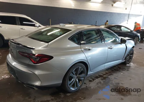 2021 Acura Tlx Tech A из США, поврежденный, VIN 19UUB5F56MA016071